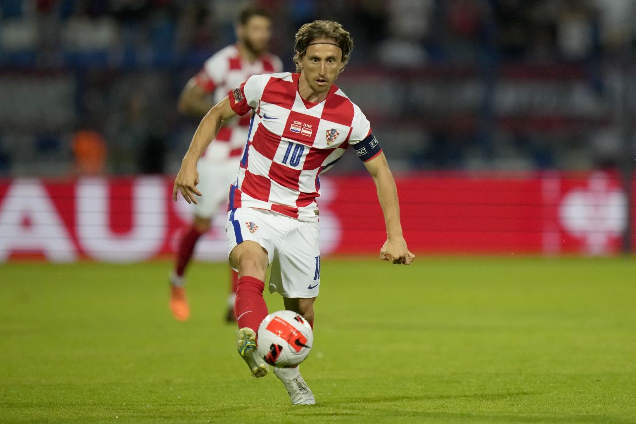 Ở tuổi 39, Luka Modric vẫn là trụ cột của Croatia.