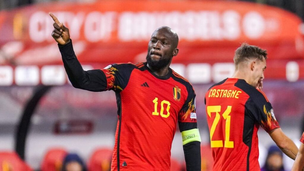 Lukaku là vua phá lưới vòng loại Euro 2024. 